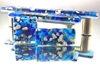 Blue Highway Handmade Glass Knob and Pull Cabinet Hardware 