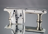 White Tie Handmade Glass Cabinet Hardware glass knobs, glass pulls, cabinet hardware, glass drawer pulls