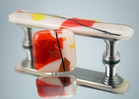 Autumn Handmade Glass Cabinet Hardware 
