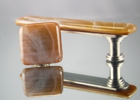 Clouds in Your Coffee Handmade Glass Cabinet Hardware 