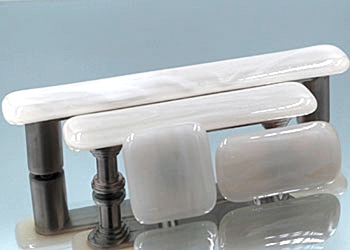 La Crema Handmade Glass Cabinet Hardware  