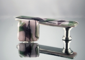 Lilac Handmade Glass Cabinet Hardware interior, design, home, decor, accessories, lilac, drawr pulls, cabinet handles, furniture