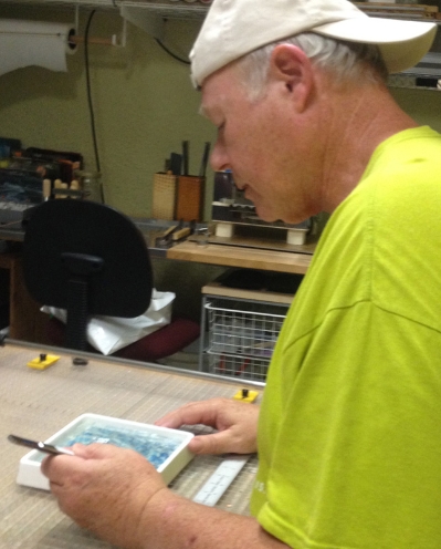 Making Some New Glass for Knobs